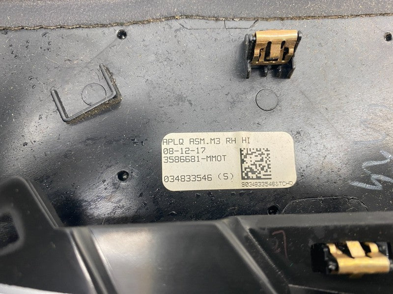 108793699D ⭕17-23 Model 3 Y Front Right & Left Console Decor Trim 1087936-99-D/1087944-99-D