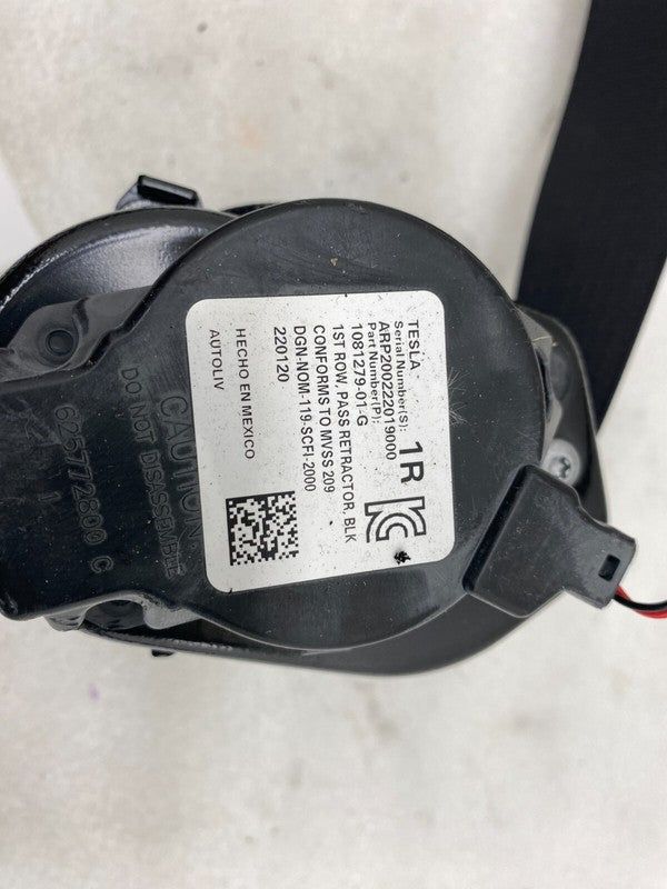 ⭕ 2017-2023 Tesla Model 3 Front Right 1st Row Seat Belt & Retractor 10