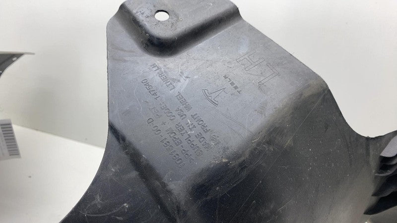 1081581-00-D ⭕ 18-23 Model 3 Front Driver Wheel Fender Liner Splash Shield Left 1081581-00-D