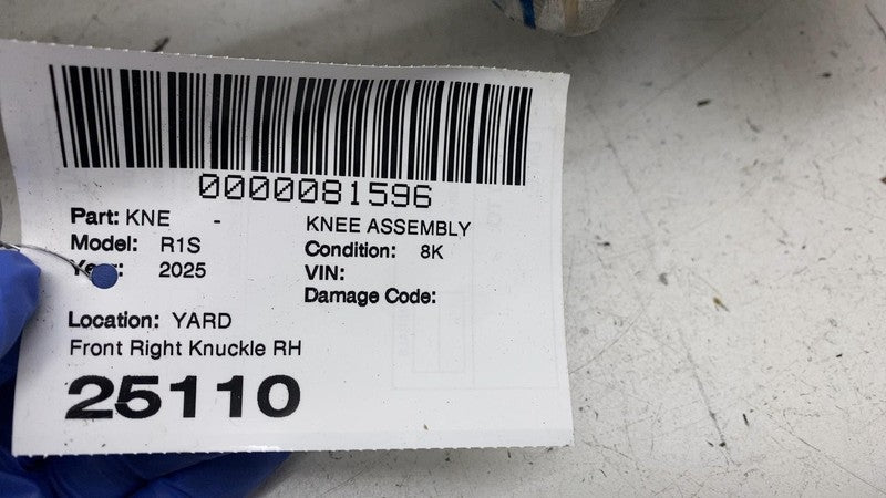 PT00415633-E ⭕ 2022-2025 Rivian R1S Front Passenger Side Spindle Knuckle Right PT00415633-E