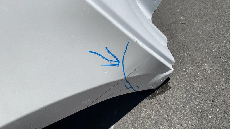 ⭕ 21-23 Tesla Model 3 Rear Right Quarter Panel Structural Frame Cut White PPSW