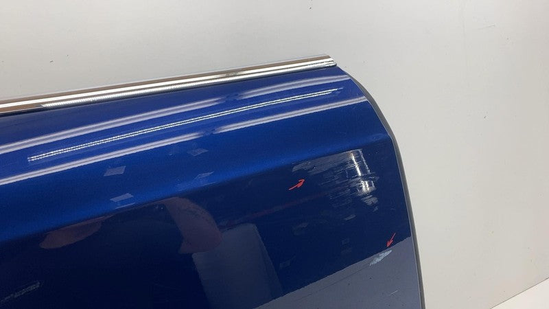 ⭕ 2016-2020 Tesla Model S Rear Passenger Right Door Shell Panel Blue -