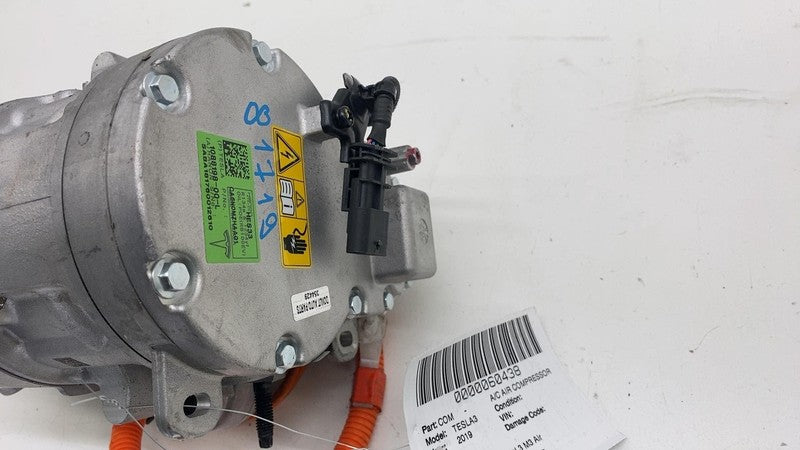 ⭕ 17-20 Tesla Model 3 Electric Air Conditioning A/C Compressor Pump 10