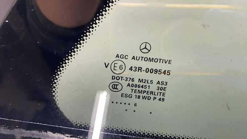 E643R009545 2016-2019 Mercedes-Benz GLE350 Rear Passenger Right Door Window Quarter Glass RH