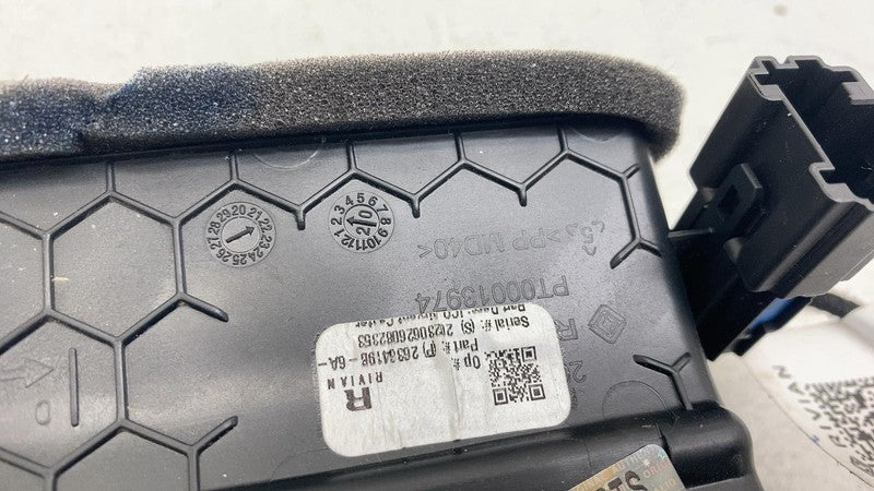 PT00013974 22-24 Rivian R1T Dashboard Instrument Panel Center AC Air Vent Grille PT00013974