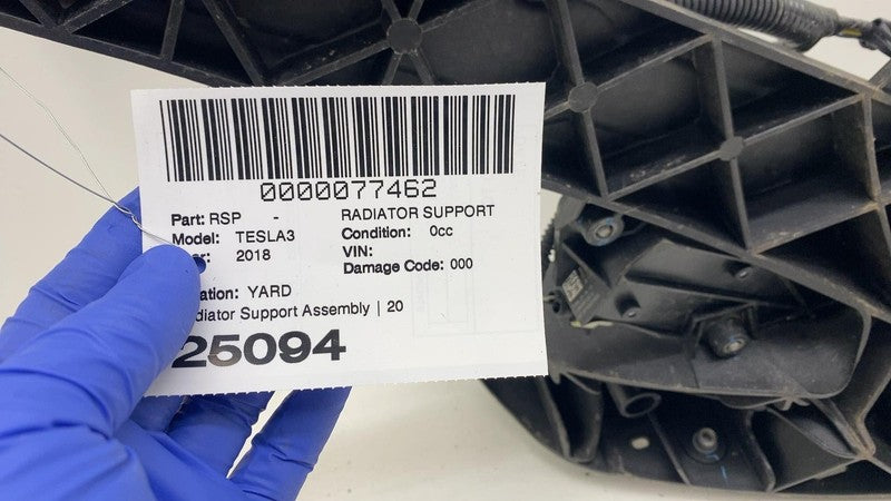 ⭕17-20 Tesla Model 3 Front End Module Radiator Core Carrier Support 11