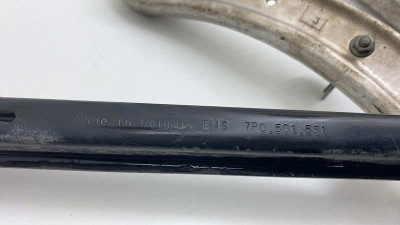 2011-2014 Porsche Cayenne Rear Left Spindle Knuckle Hub Rotor w/ Control Arm AWD