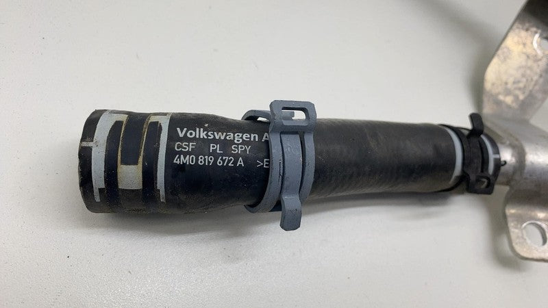 ⭕ 19-24 Porsche Cayenne Right Auxiliary Coolant Water Pump Hose Tube 4