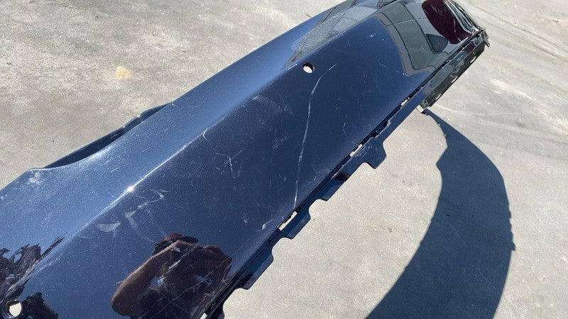 ⭕ 2012-2015 Tesla Model S MS Rear Bumper Cover w/ Park Sensor Holes Bl