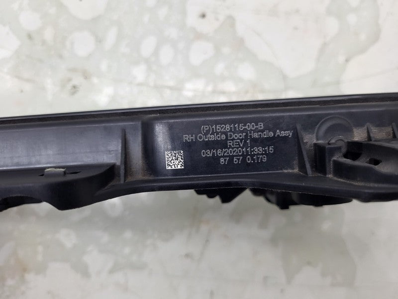 1528115 00 D ⭕ 2021-2023 Model 3 Front or Rear Exterior Outer Door Handle Right 1528115-00-D