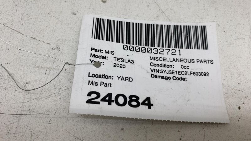 109575700C 17-23 Model 3 Safety Restraint Computer Control Module (Crash Data) 1095757-00-C