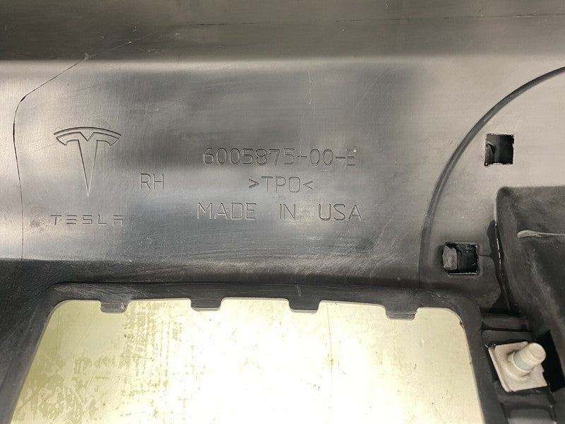 600587500E ⭕2012-2020 Tesla Model S Rocker Panel Outer Sill Molding Right Side 6005875-00-E