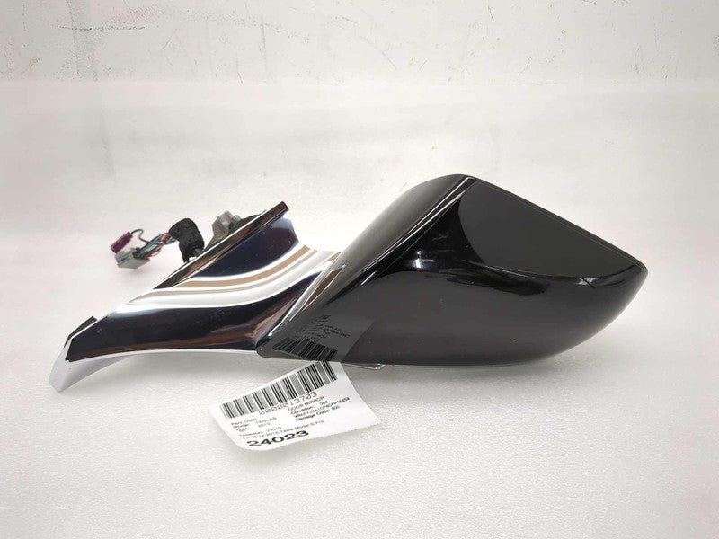 6005864-00-F ⭕12-15 Tesla Model S Left Exterior Rear View Door Mirror Black PBSB 6005864-00-F