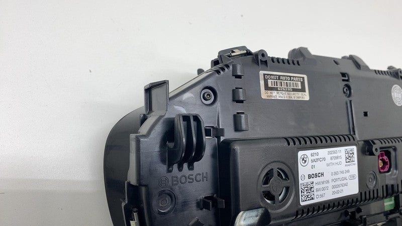 2020-2022 BMW 530e 530i G30 Front Digital Display Speedometer Instrume