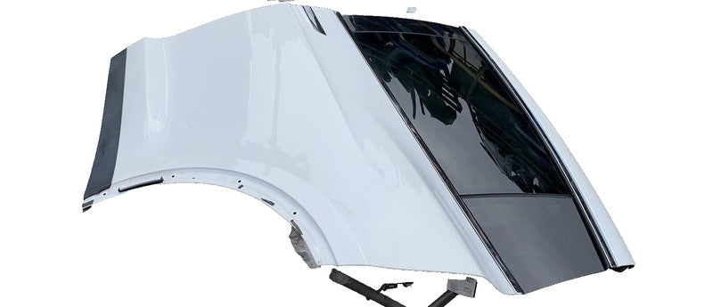 ⭕ 16-24 Tesla Model X Rear Driver Side Falcon Door Shell Panel Left White - PPSW