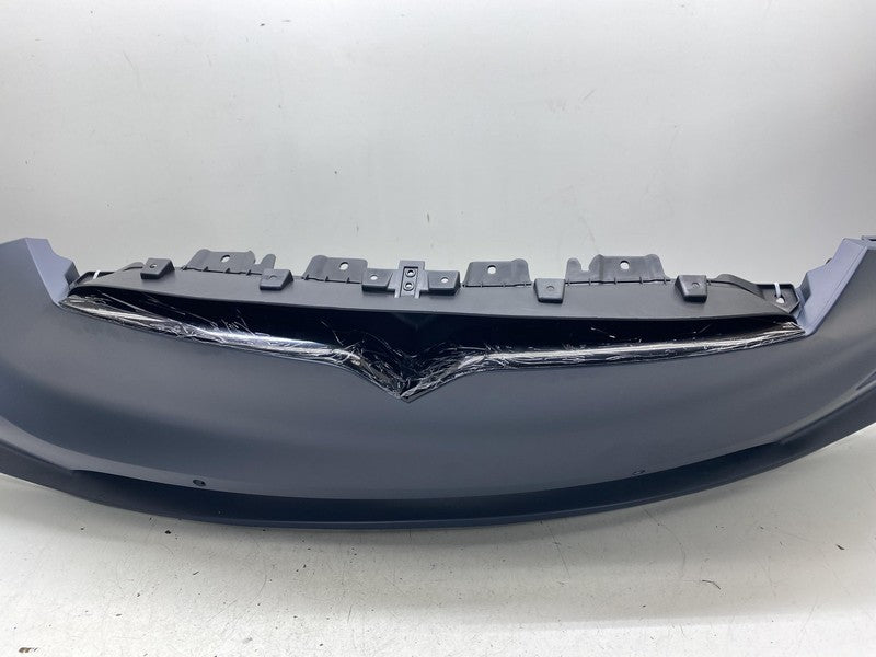 1588184-00-B ⭕21-23 Tesla Model X Front Bumper Cover w/ Foglight Primed Assembly 1588184-S0-A