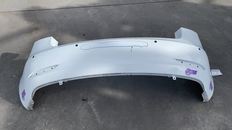 ⭕ 2017-2022 Tesla Model 3 Rear Bumper Cover w/ Park Sensor Holes Assy White PPSW