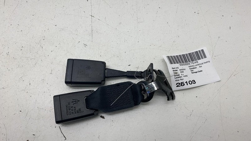 670019029 ⭕ 14-20 Maserati Ghibli Rear Right 2nd Row Seat Belt Buckle Receiver  670019029