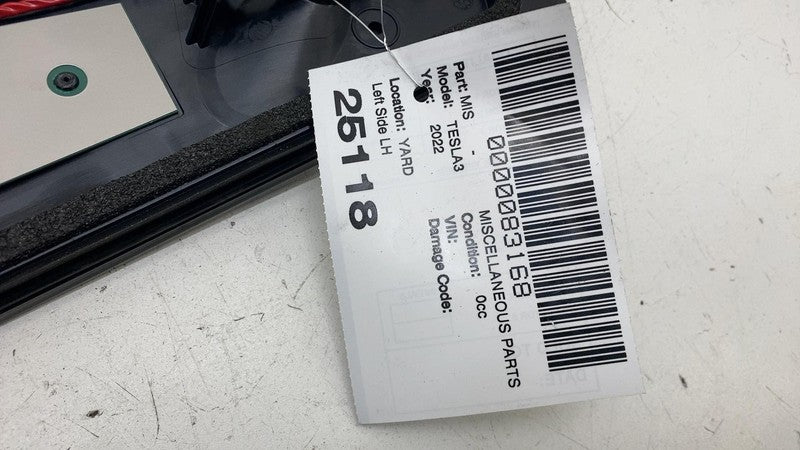 ⭕ 2017-2023 Tesla Model 3 Left B-Pillar Applique Glass Trim Molding 11