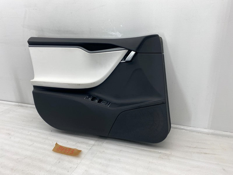 600607153N ⭕12-20 Tesla Model S Front Left Interior Door Panel Trim Card Cover 6006071-53-N