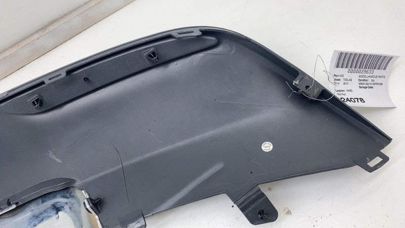 ⭕ 12-15 Tesla Model S MS Rear Bumper Lower Valance Diffuser Cover 6009