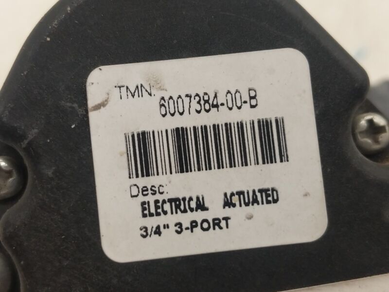 6007384 00 B 2012-2020 Tesla Model S MS 3-Way Port Coolant Valve Electric Actuator 3/4" inch
