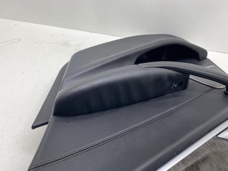 ⭕ 2017-2023 BMW 540i Rear Right Side Interior Door Panel Trim Card Bla