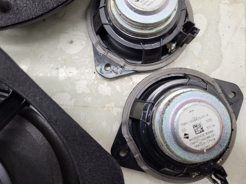 1004833 02 A ⭕2012-2015 Model S Midwoofer & Midrange Audio Speakers 1004833-02-A/1004833-01-A