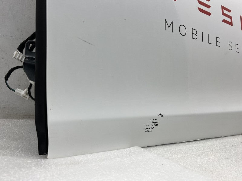 ⭕2012-2015 Tesla Model S Front Driver Door Panel Left LH Silver - PMSS