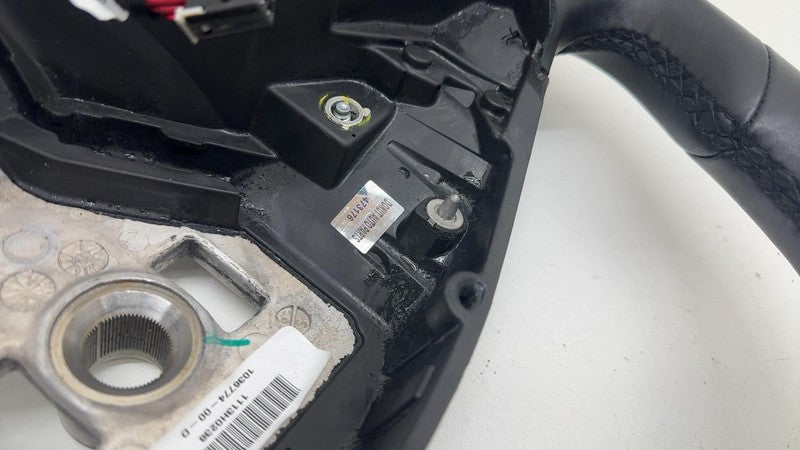 ⭕ 2012-2020 Tesla Model S X Driver Steering Wheel Black Assembly 10367