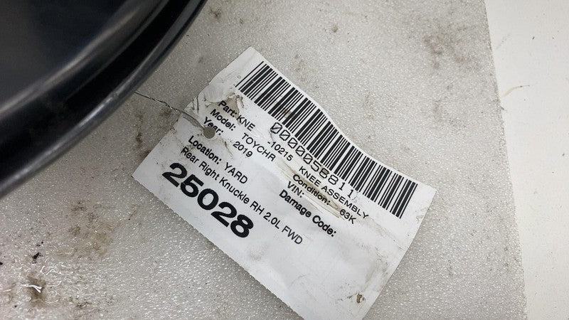 ⭕ 18-20 Toyota CHR Rear Passenger Side Spindle Knuckle w/ Hub & Shield Right RH