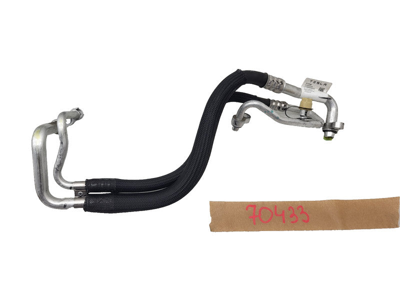 150202000B ⭕ 17-23 Tesla Model 3 A/C Line Supermanifold to Compressor Pipe OEM 1502020-00-B