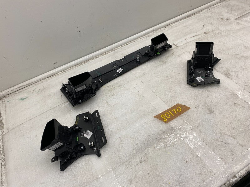 ⭕ 2012-2015 Tesla Model S SET of Dash A/C Air Vent Outlet Dashboard Trim Panel