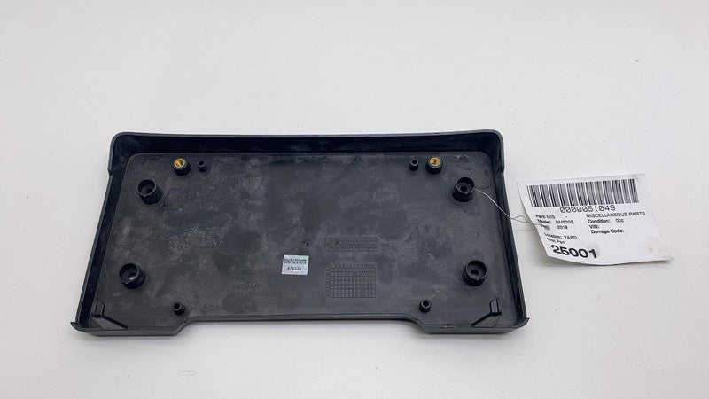 2019 BMW 530e Front Bumper Center License Plate Bracket Holder 5113946