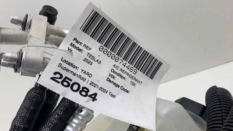 1547595A0F ⭕ 2021-2025 Tesla Model 3 Supermanifold Refrigerant Chiller w/ Coolant Reservoir