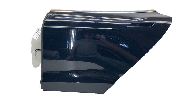 ⭕ 2012-2015 Tesla Model S Rear Driver Side Door Shell Panel Left LH Bl