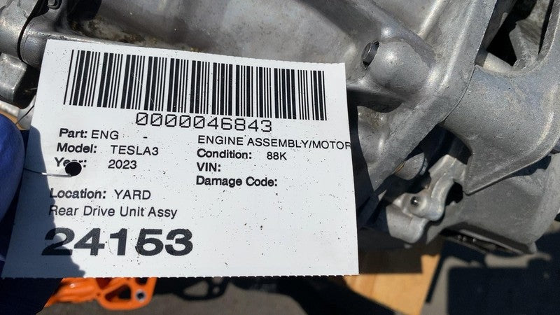 1120980 17 J ⭕ 2017-2023 Tesla Model 3 M3 Electric Engine Rear Drive Unit 3DU (High Current)