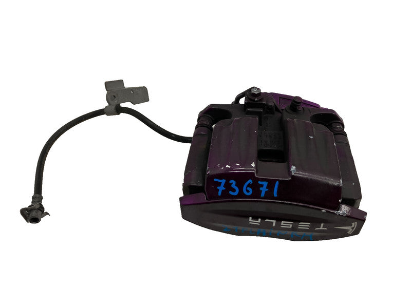 ⭕ 2021-2023 Tesla Model S X Rear Passenger Side Caliper w/ Brake Hose Line Right