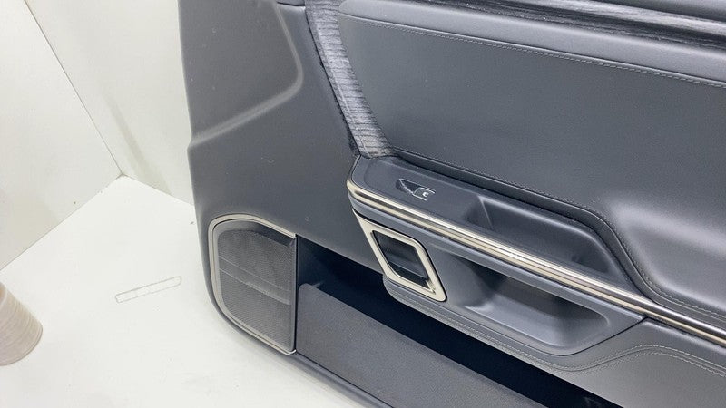 PT00001155 ⭕ 2022-2024 Rivian R1T R1S Front Right Door Trim Panel Black Mountain PT00001155