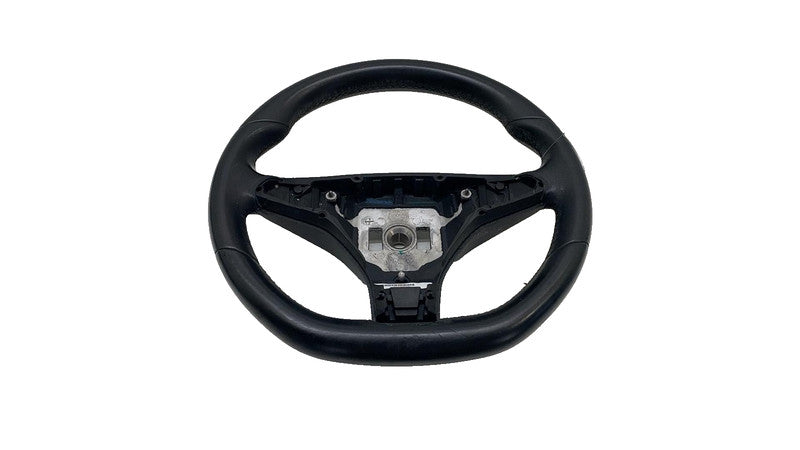 ⭕ 12-20 Tesla Model S X Front Driver Steering Wheel Leather Black 1005