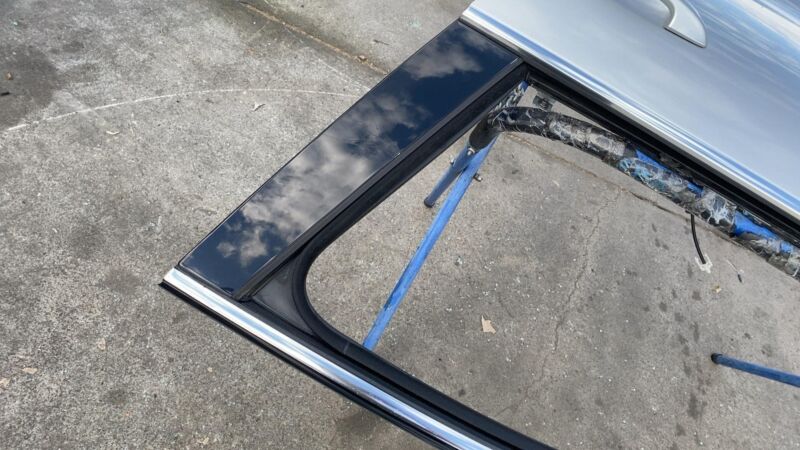 2011-2018 Porsche Cayenne Front Driver Side Door Shell Panel Left Silver - LX7W