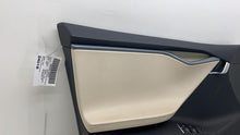 ⭕ 12-20 Model S Front Left Interior Door Panel Trim Card Cover OEM 6006071-52-N