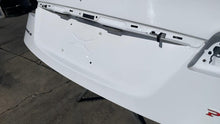 ⭕ 12-15 Tesla Model S MS Rear Liftgate Trunk Lid Tailgate Hatch Shell White PPSW