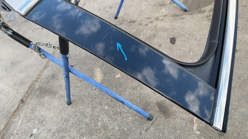 2011-2018 Porsche Cayenne Front Driver Side Door Shell Panel Left Silv