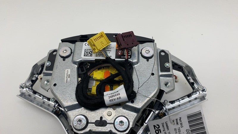 2012-2015 Tesla Model S MS Steering Wheel Airbag w/ Control Switch & T