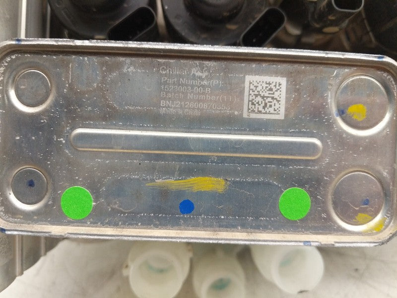 1506859-00-D 20-23 Model Y Supermanifold Refrigerant Chiller + Coolant Reservoir 1506859-00-D
