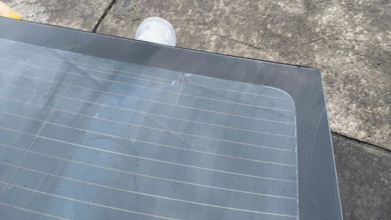 A2126710050 ⭕ 10-16 Mercedes E350 E400 Rear Windshield Window Back Glass Panel A2126710050