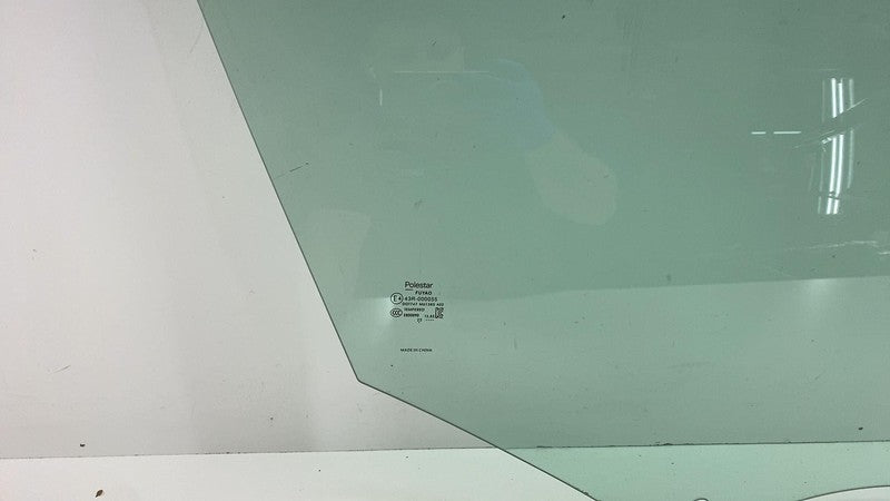 E4 43R-000055 ⭕ 2021 2022 2023 Polestar 2 Front Passenger Side Door Window Glass Right RH OEM