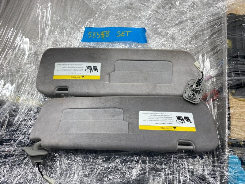 ⭕ 2017-2021  Model 3 SET of Overhead Headliner + A B C-Pillar Trims + Sunvisor
