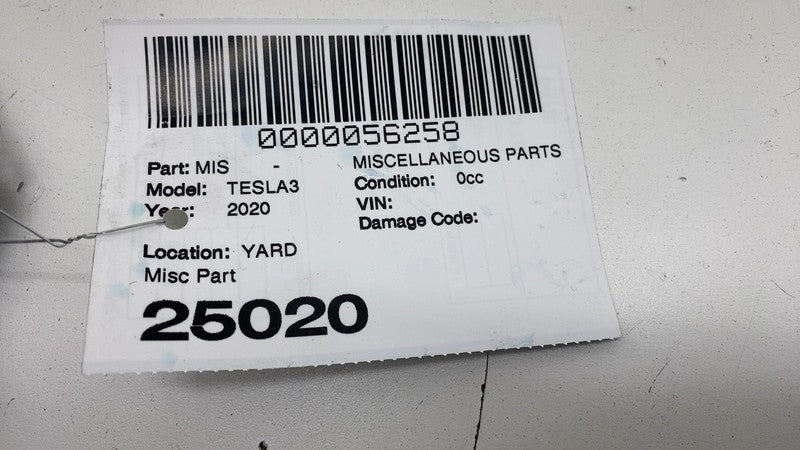 640452300B 2017-2023 Tesla Model 3 M3 Rear Driver Side 2nd Row Seat Belt Buckle Black Left
